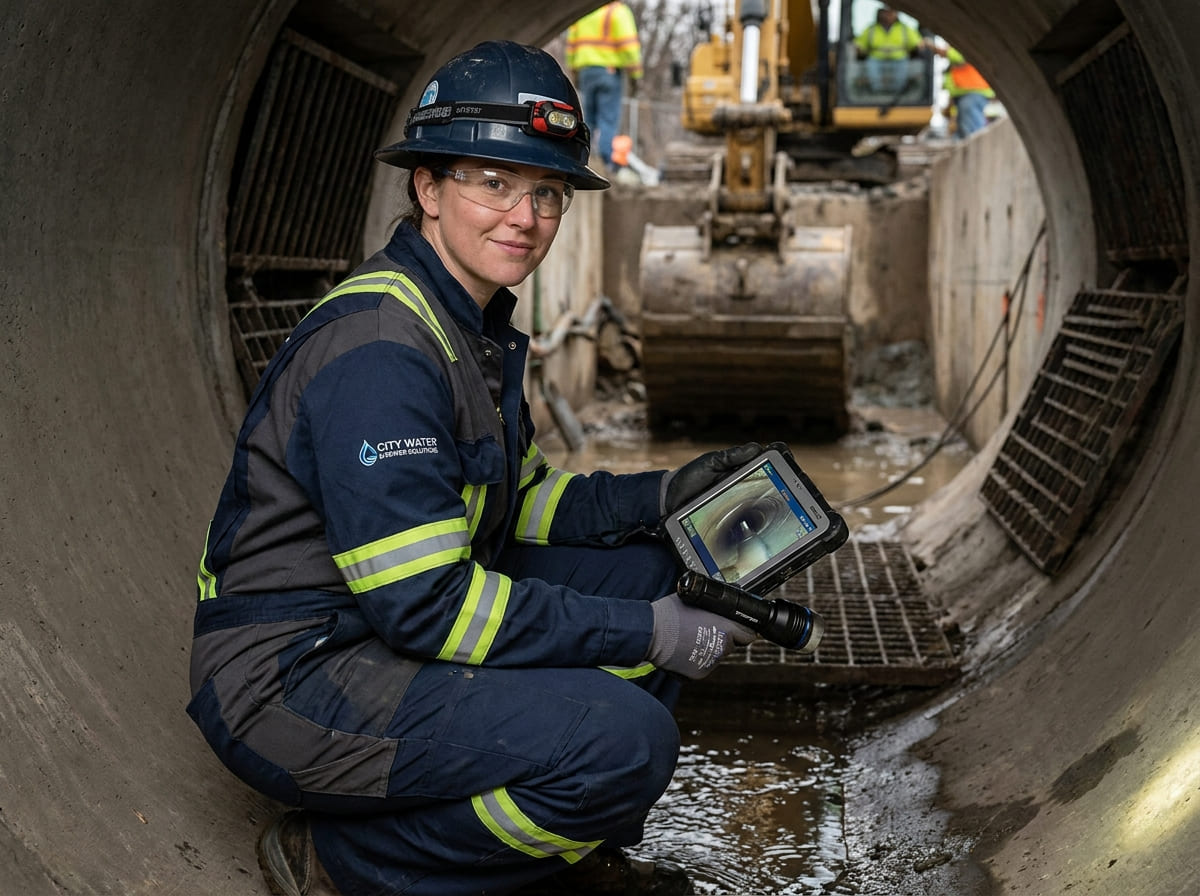 Sewer Line Inspection & Replacement in Hawkins